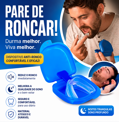 Antironquido -🔥 ¡Deja de Roncar Desde la Primera Noche! - Envío Gratis