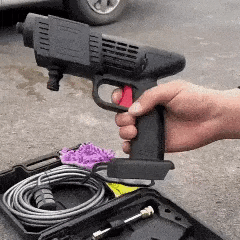 COMBO 💦 Hidrolavadora Inalámbrica + 💨 Aspiradora Portátil 4 en 1