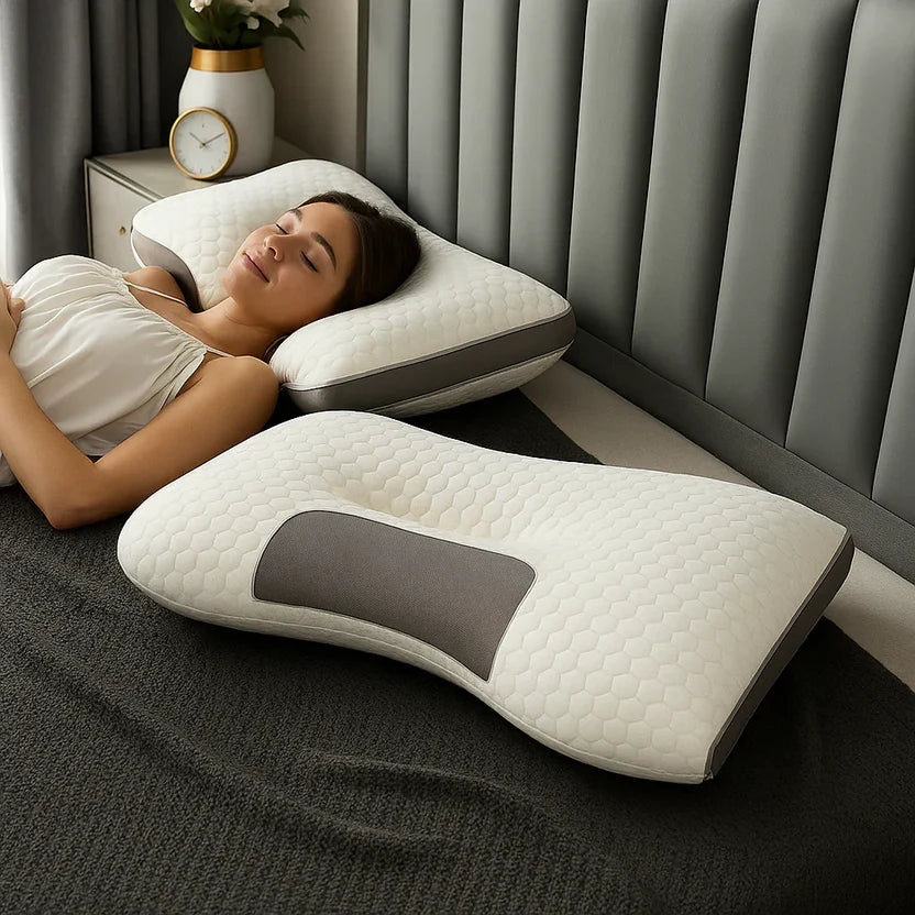 💫 Almohada CerviLux ORTOPÉDICA™ - Redescubre el placer de despertar sin dolores - 🚚FRETE GRATÍS