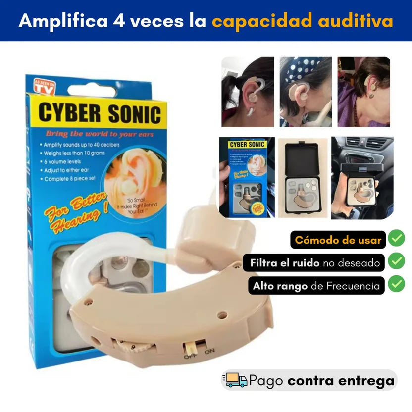 Amplificador de Sonido 🔊 Recupera la Claridad Auditiva +ENVIO GRATIS